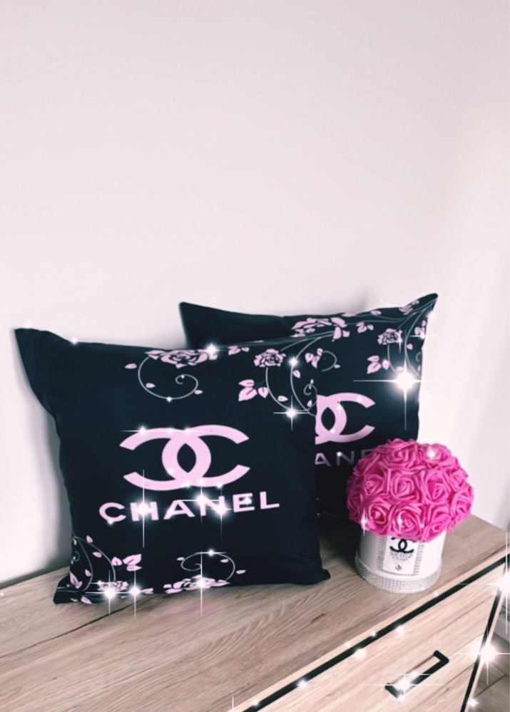 Poduszki komplet 2 szt chanel