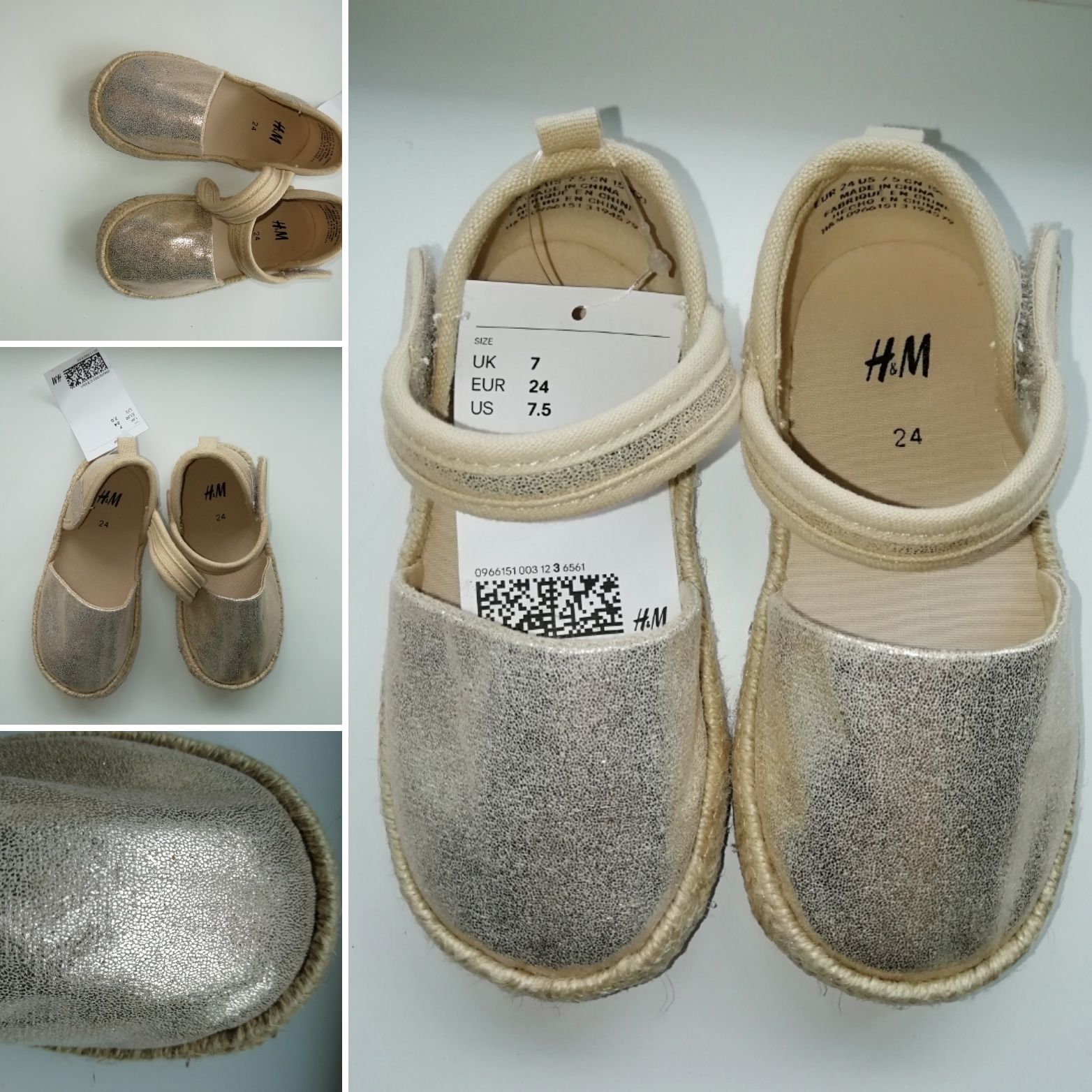 H&M, взуття розмір 24