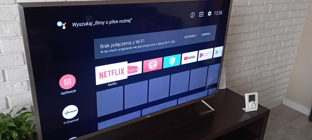 Telewizor LED TCL U49P6046 49 cali 4K UHD