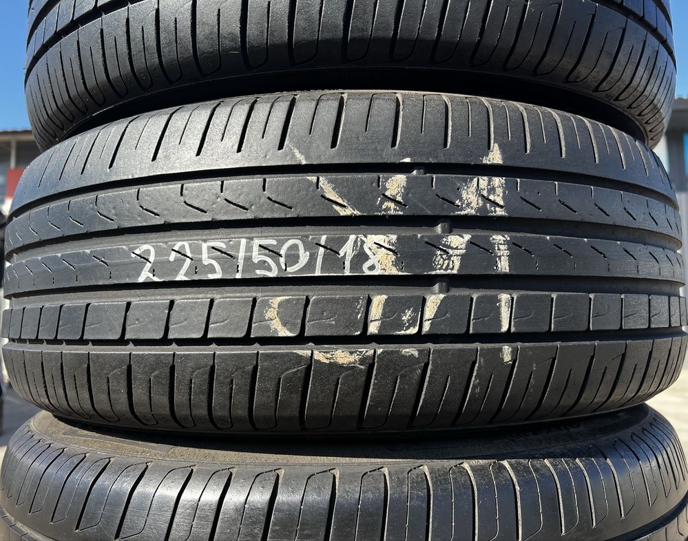 Шини 225/50/18 бу Pirelli, літня резина R18;Склад коліс;шини