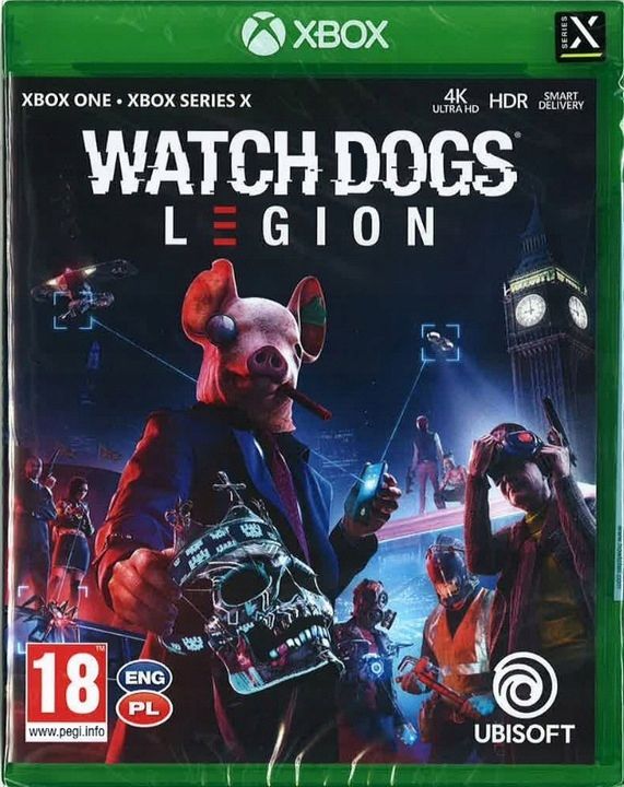 XboxOne Series X Watch Dogs Legion Nowa PL