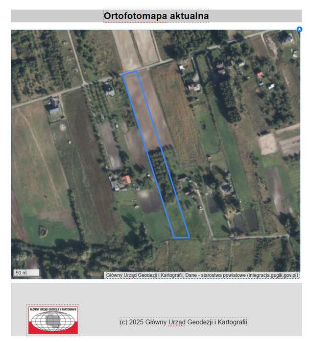 NOWA CENA -Działka - lokalizacja pod miastem Chełm --- RUDKA - 0,87 ha