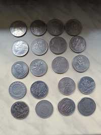 Monety z lat 80 komplet