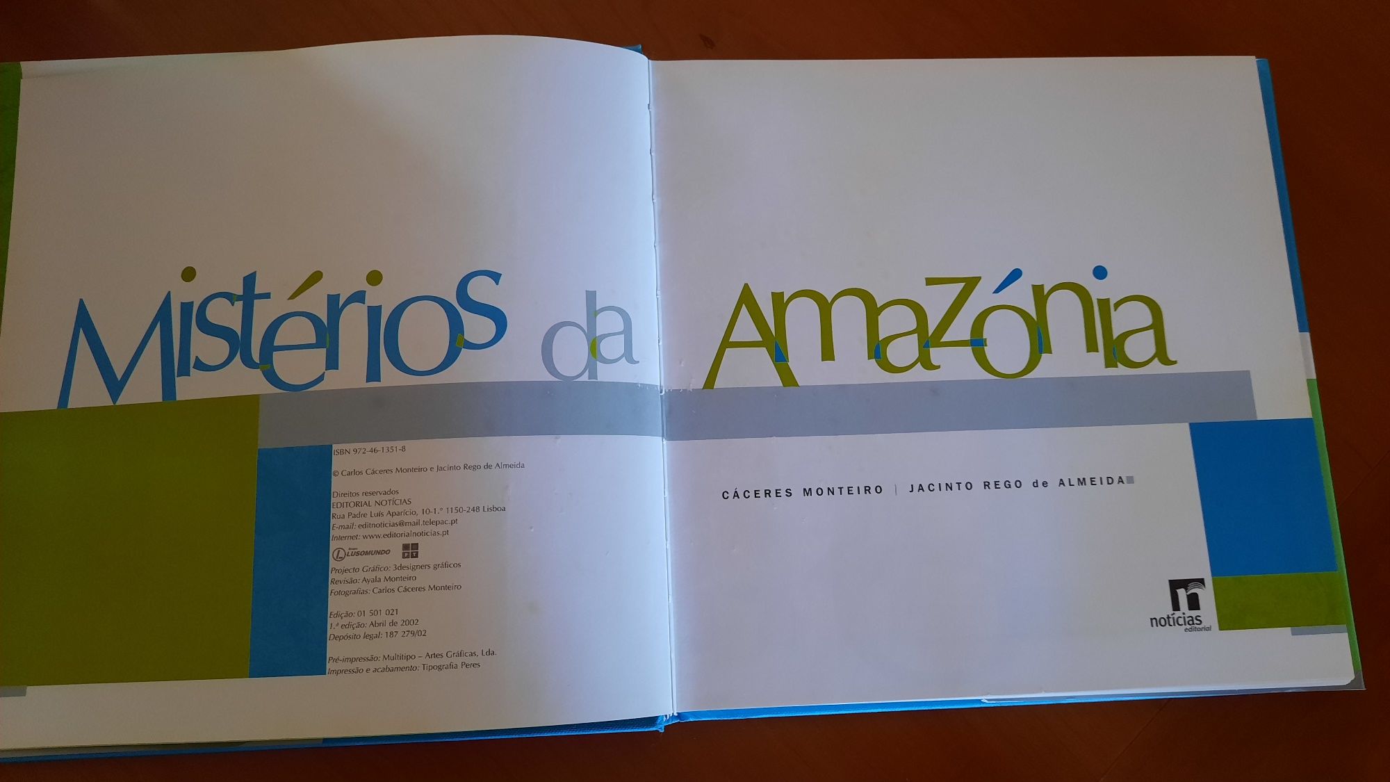 Mistérios da Amazónia carlos cáceres M e jacinto rego de almeida