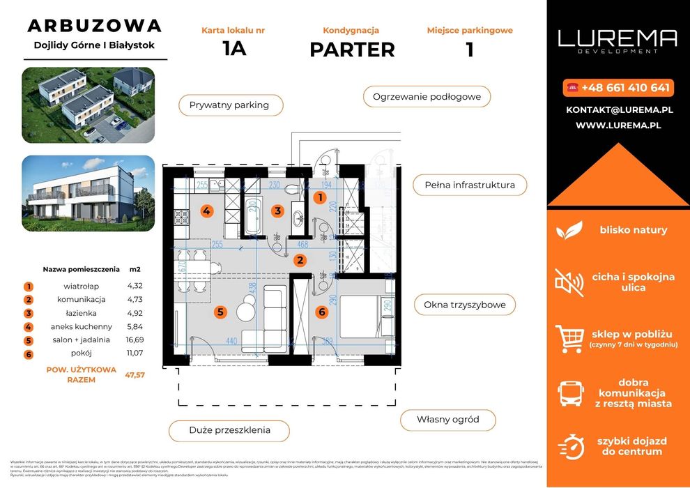 Mieszkania bezczynszowe 47m2 i 49m2| Dojlidy Górne Białystok