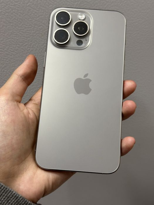 Iphone 15 pro max natural titanium 512 gb