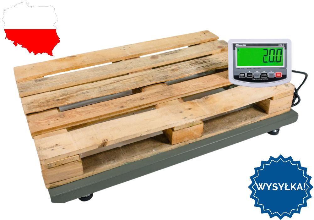 Waga do ważenia palet paletowa do 3000kg 3t solidna wysyłka gwarancja