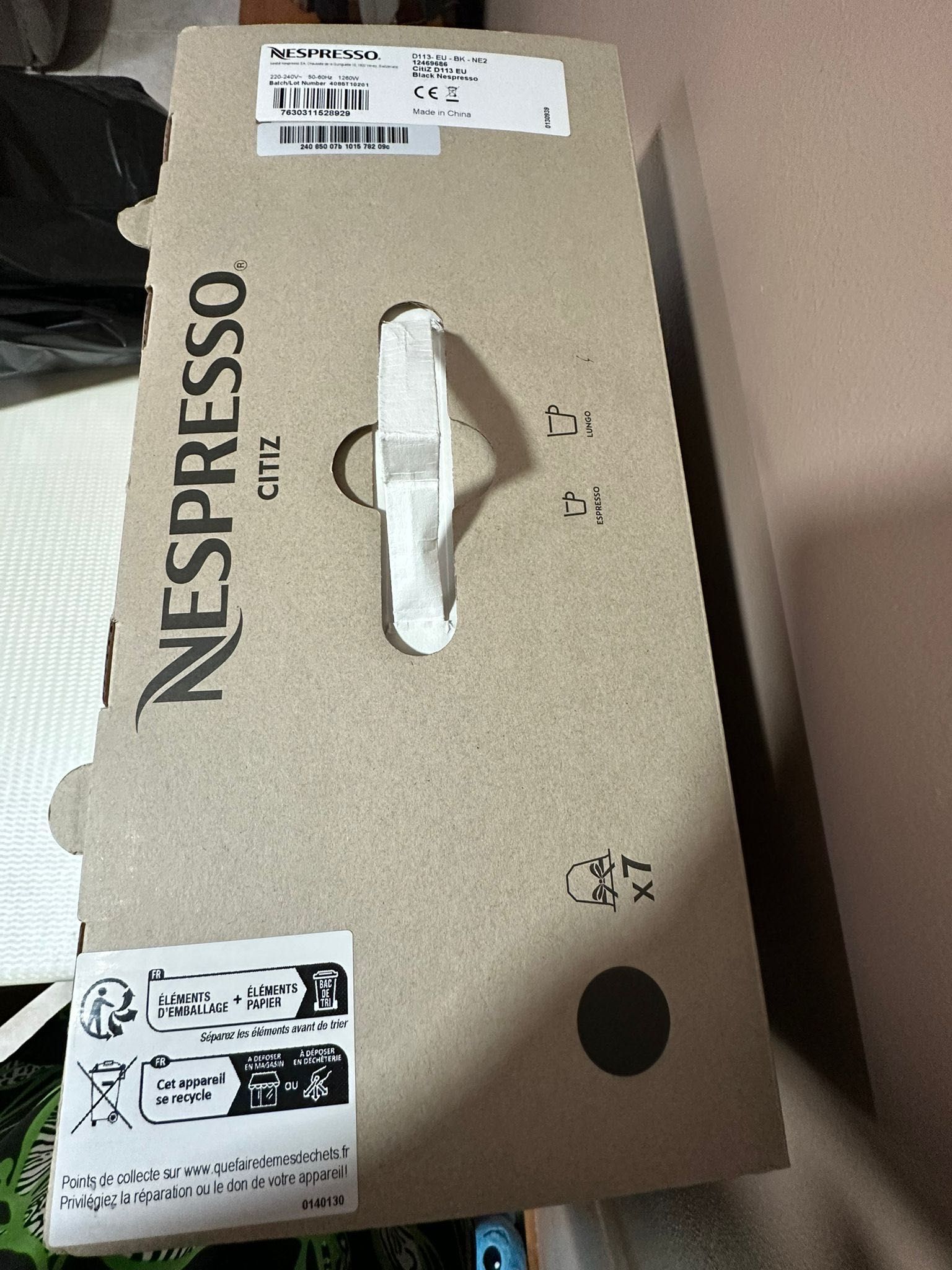 Máquina café nesptesso