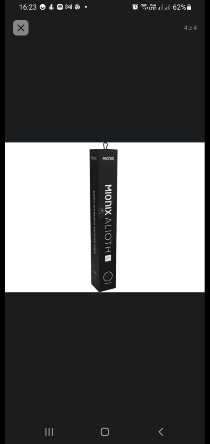 Podkładka pod mysz Mionix Alioth L