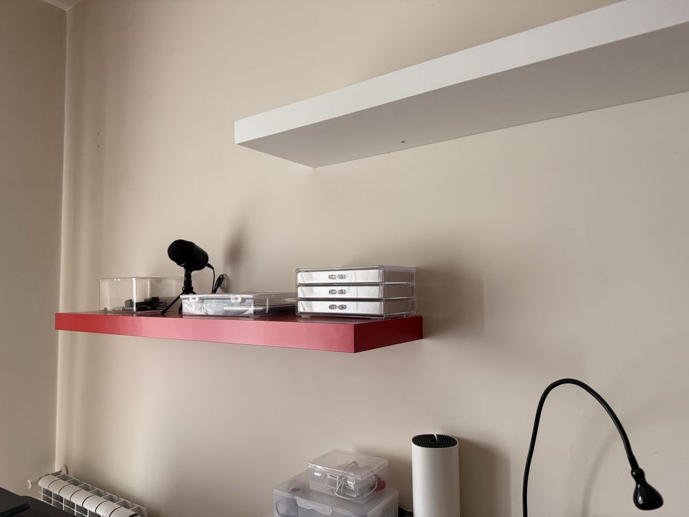 3 prateleiras do IKEA