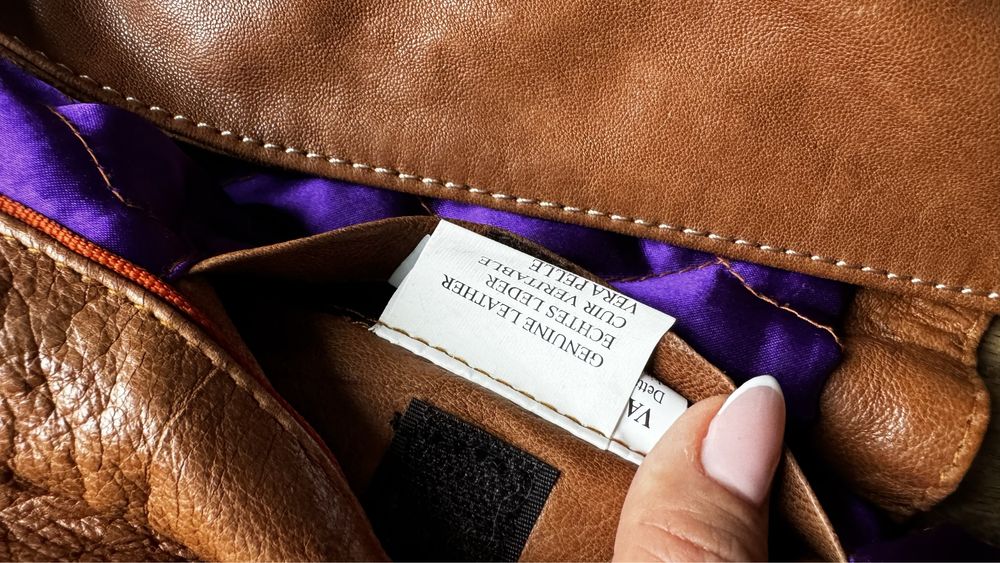 Ochnik, massimo dutti, witchen, kurtka 100% skóra M