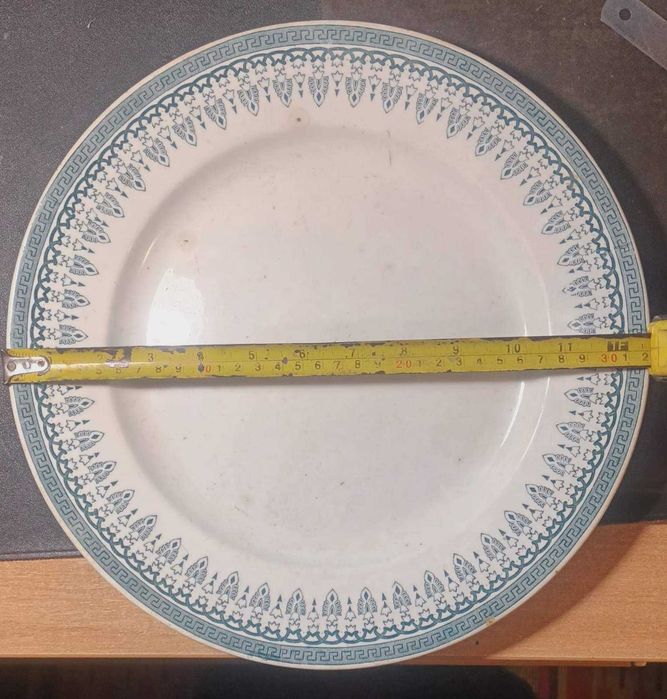 Антикварна Тарілка блюдо №50 32 см файанс Кузнецова.
