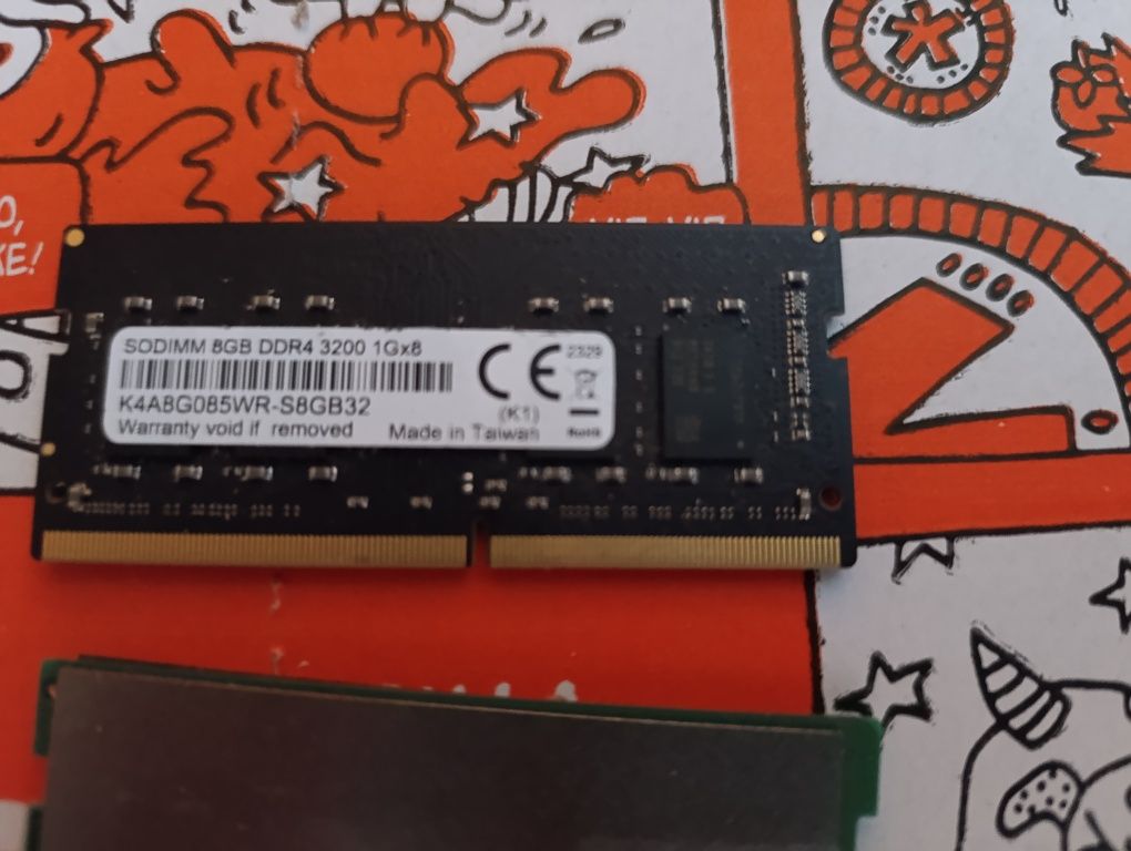 DDR 4 8gb 3200 x2 для ноотбука