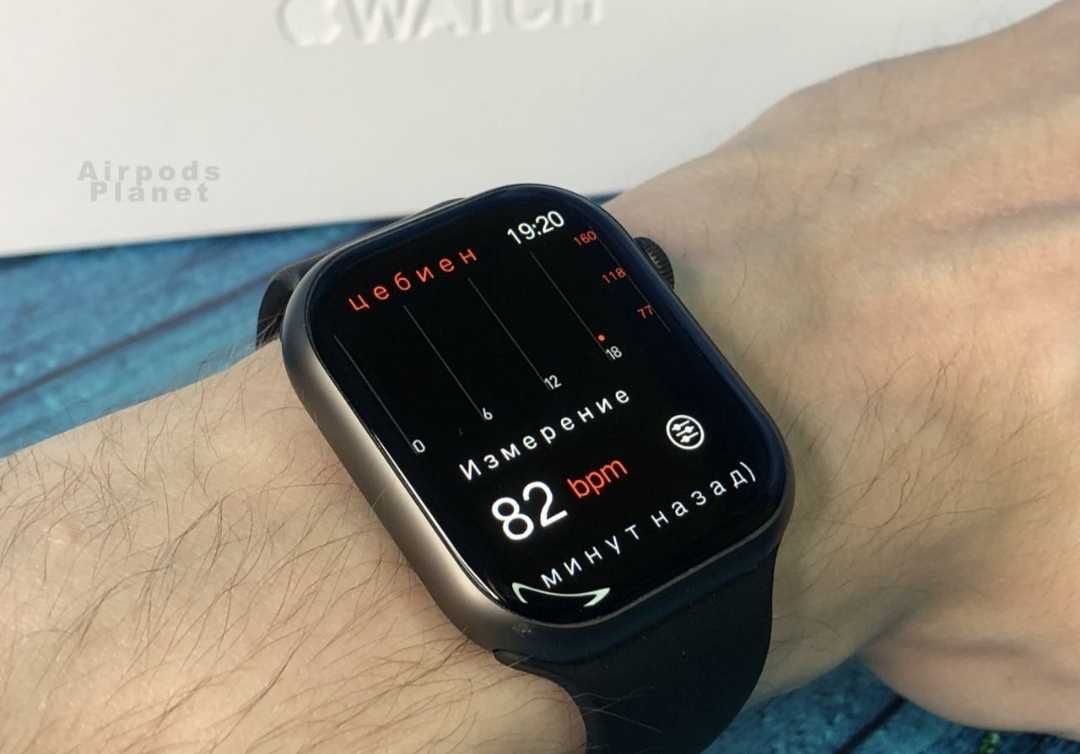 Смарт часы Watch s8 ‼️ В Оригинальной упаковке Черные ‼️ (41/45мм) к