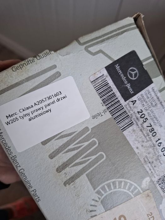 Listwa Dekor Drzwi Mercedes W 205 PT