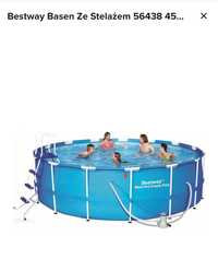 Basen Bestway Steel Pro MAX™ 15' x 48"/4.57m x 1.22m Pool Set