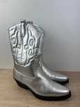 ORYGINALNE BUTY Kowbojki Only srebrne rozmiar 40