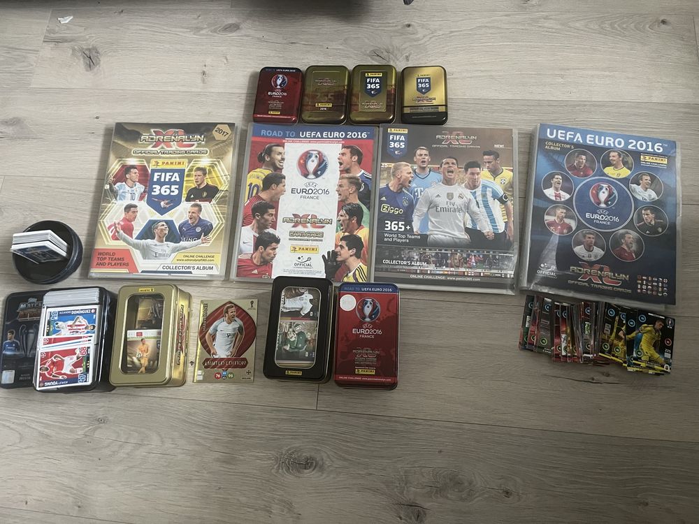 karty piłkarskie panini/topps fifa road to euro 2016