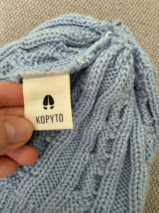 czapka merino 100% marka Kopyto 1-4 lata RWS eko