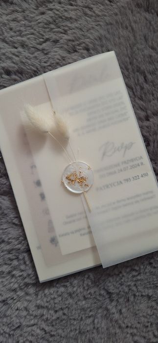 Pieczęć lakowa odbicie pieczątka lak ślub