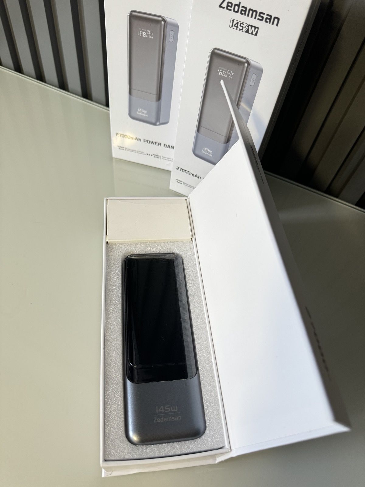 Power Bank для ноутбуків 27000мАч 145W+QC (Повер Банк 145Ватт)