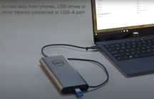 Потужний Павербанк для ноутбука та телефону Dell PW7018LC 65Wh USB-C
