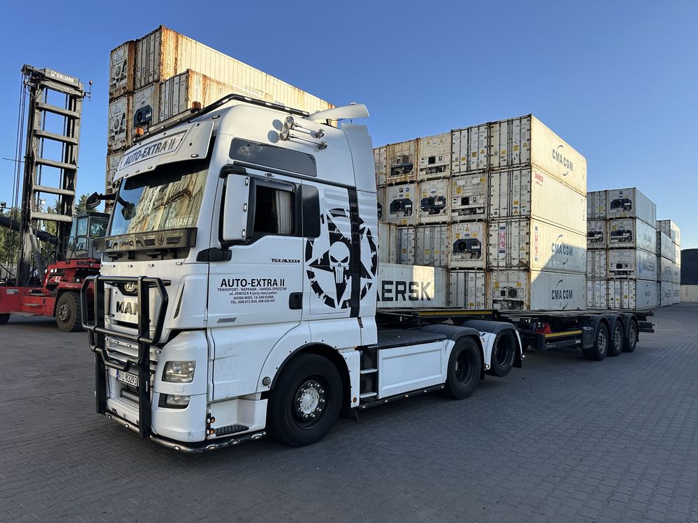 Man tgx 28.580 6x2 boogie mozliwosc w zestawie koegel 2023 agregat 24r