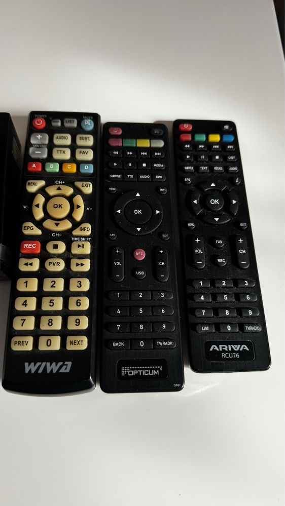 Dekoder DVB-T2 HEVC H.265+Opticum+Wiwa