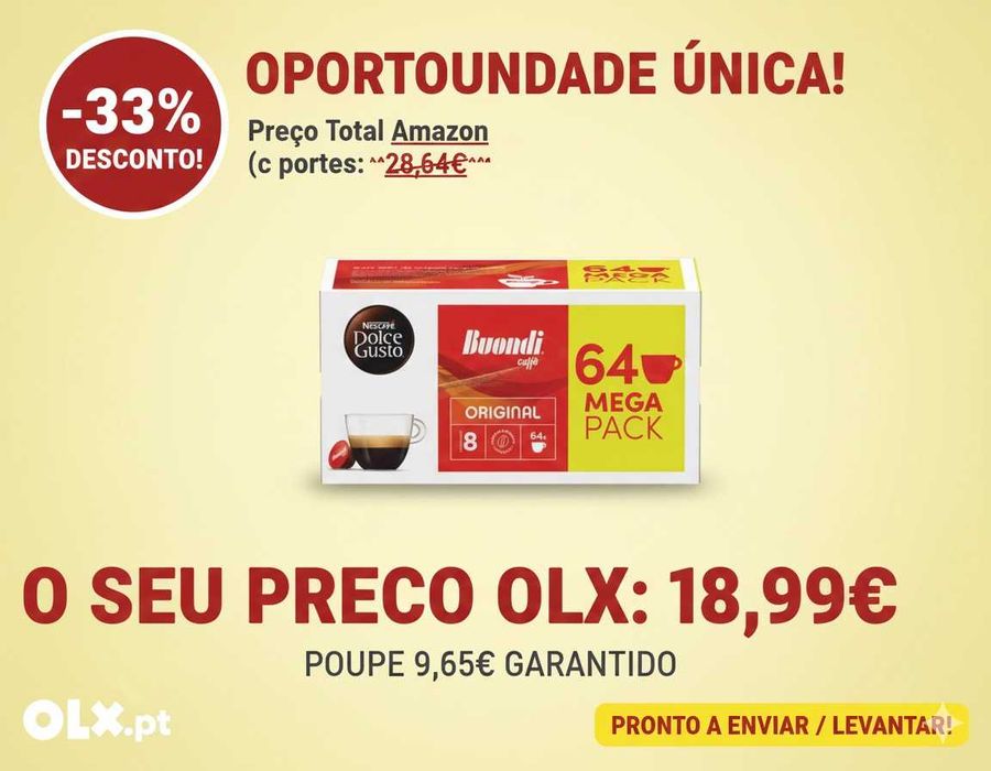 Café Cáps Dolce Gusto Buondi 64 Un