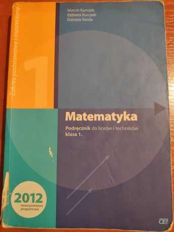 Matematyka 1 zakres podstawowy i rozszerzony podręcznik