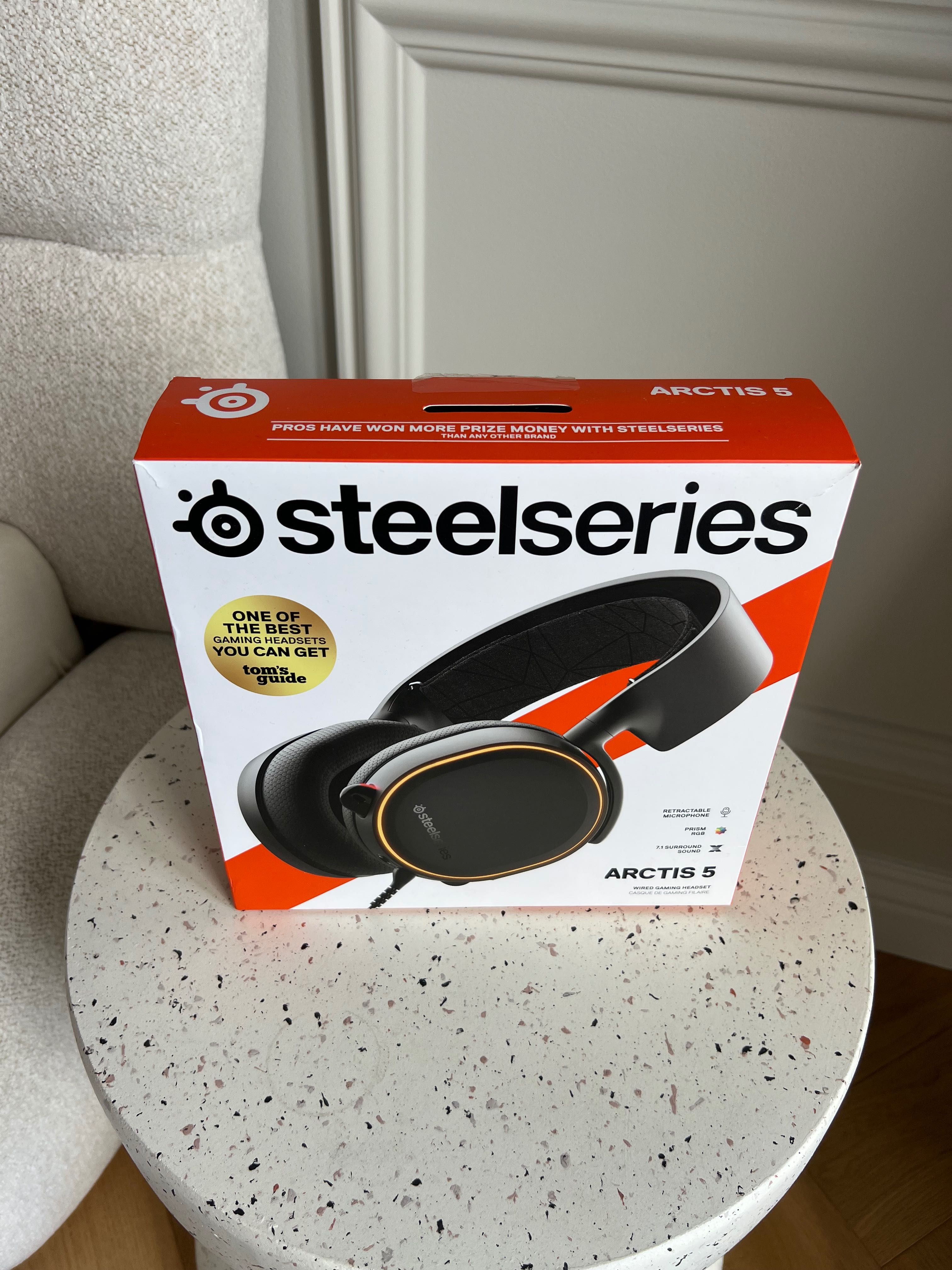 SteelSeries arctis 5 słuchawki j nowe