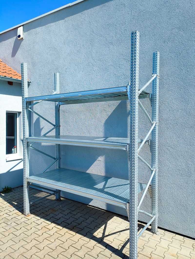 Regały magazynowe z wypełnieniem 300kg Metalsistem regał półkowy