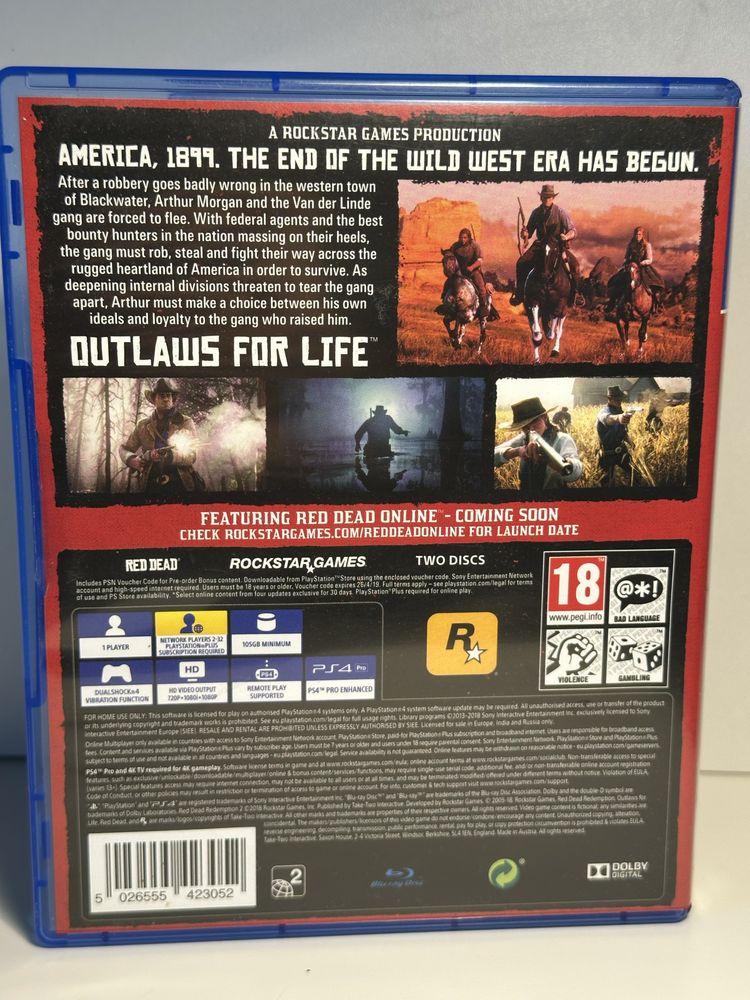 PL Red Dead Redemption 2 PS4