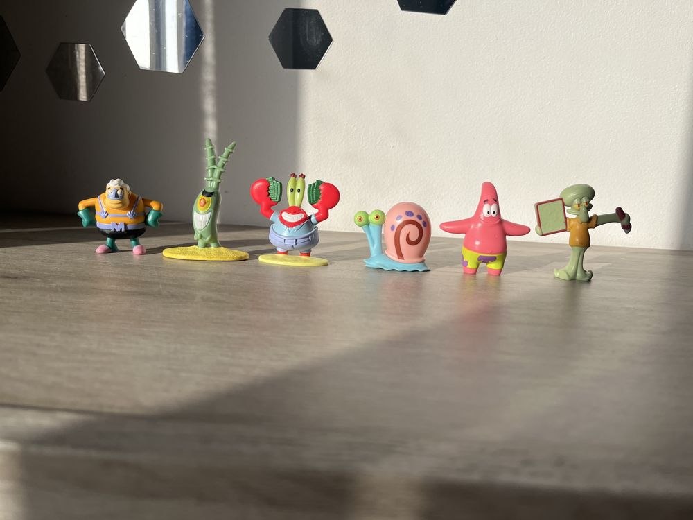 Bonecos Bob Esponja Mc Donald’s