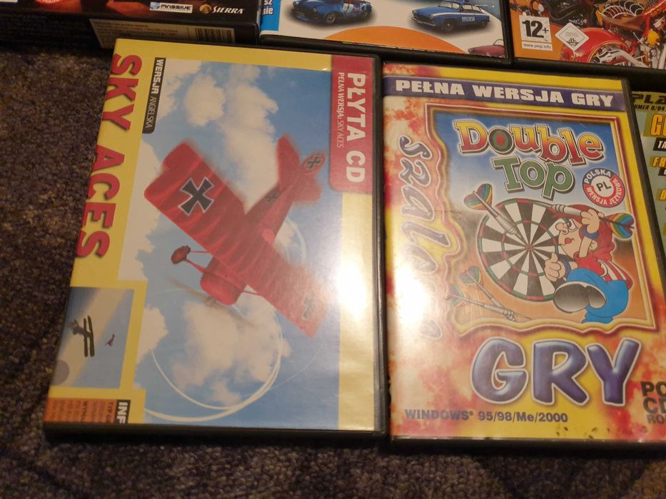 Gry PC dvd-rom zestaw 11 plyt.
