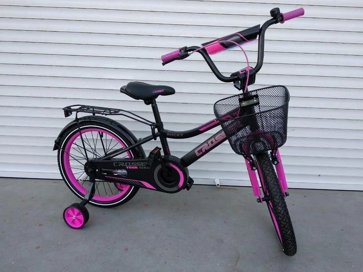 Дитячий велосипед ROCKY CROSSER 4 кольори 12"14"16"18"20"дюймів колеса
