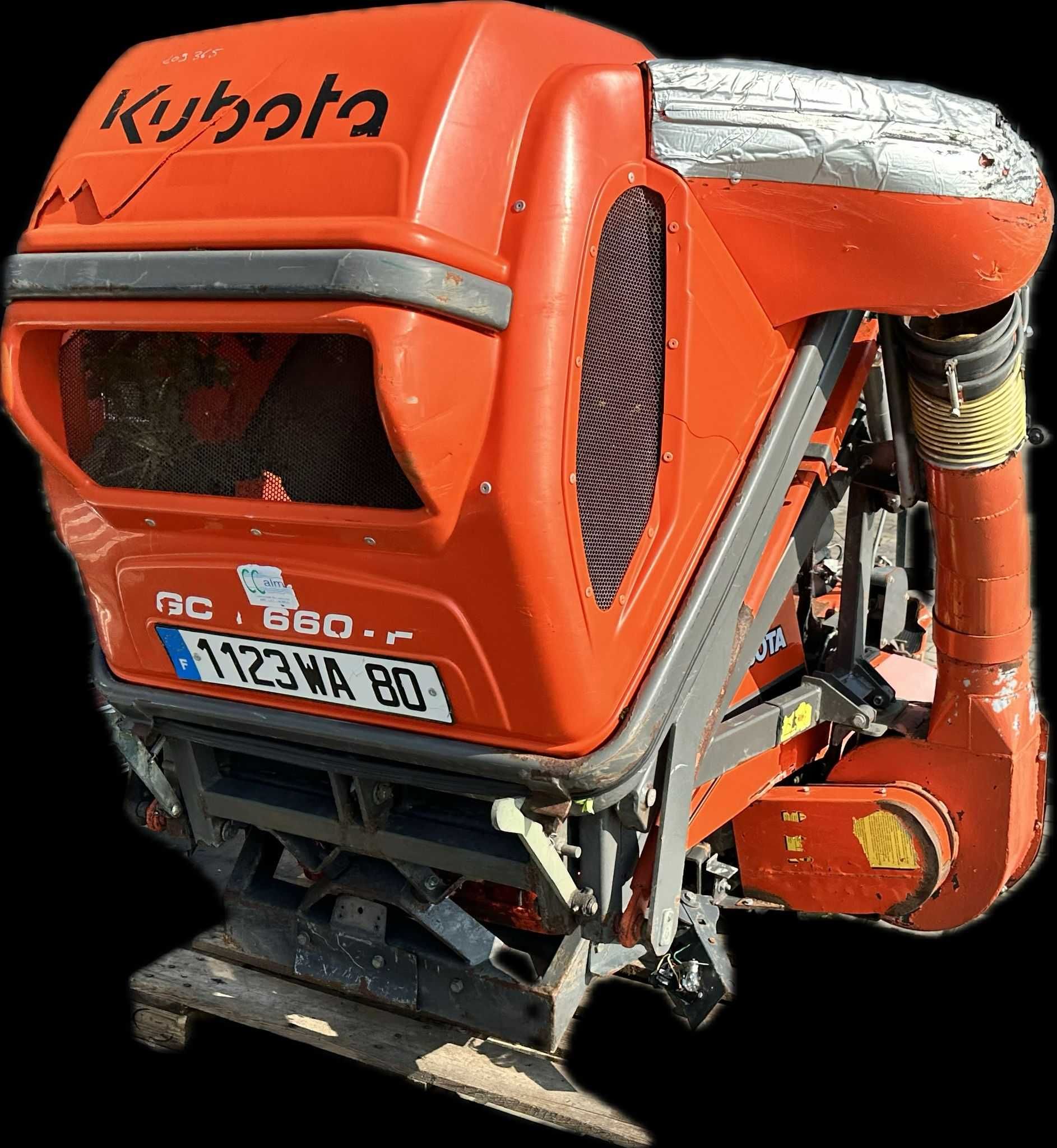 kubota gcd 660 kosiarka
