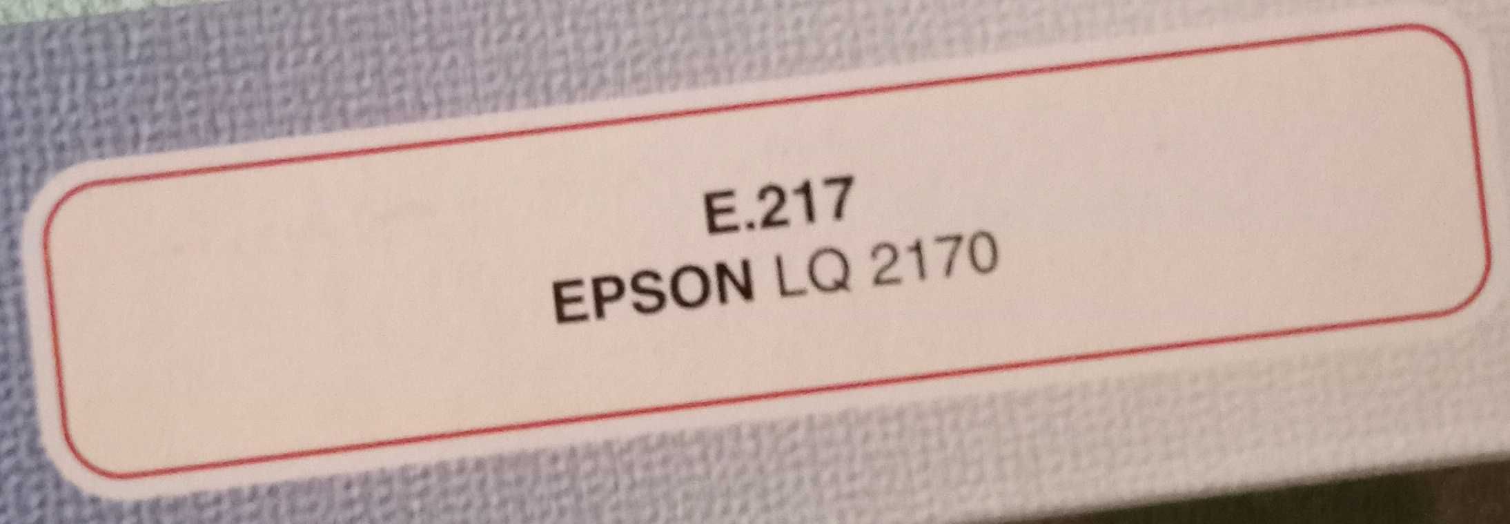 Картридж для Epson LQ-2170 WWM Black E.217
