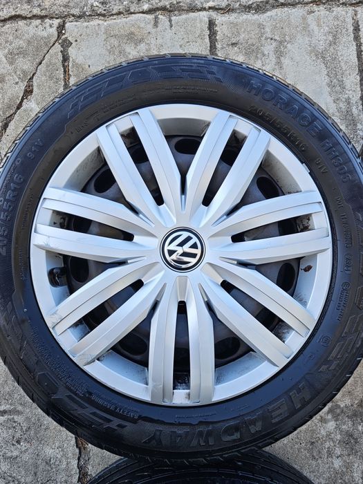 Jantes com tampões originais VW