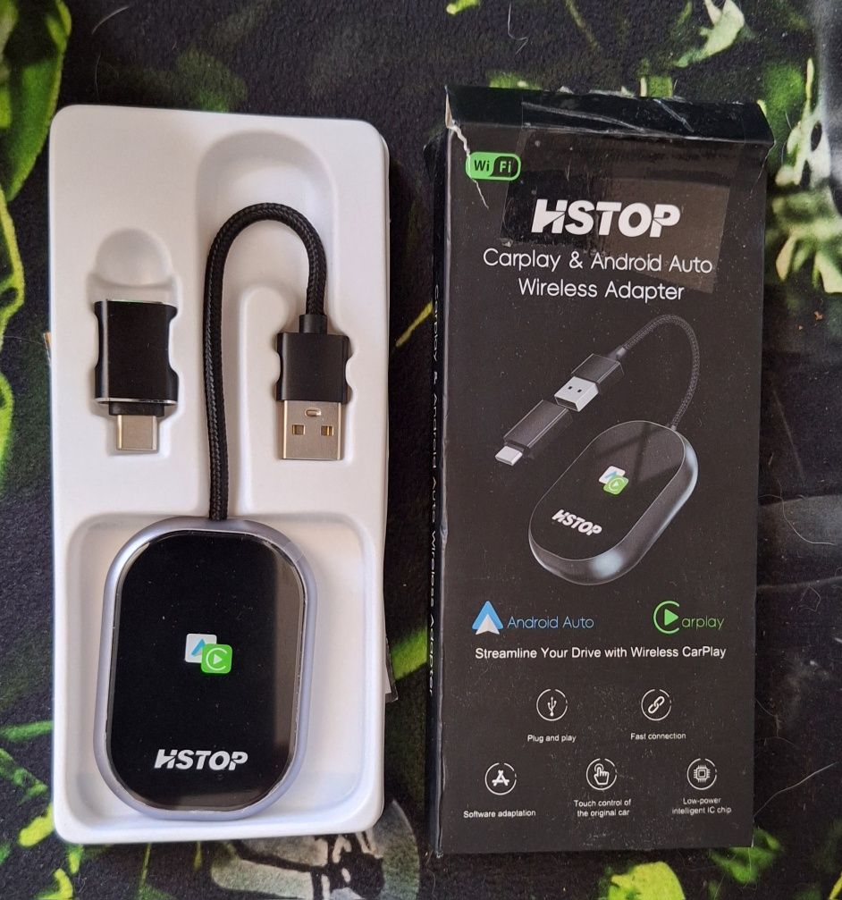 Bezprzewodowy adapter do Carplay Box 5.0 do Carplay / Android A