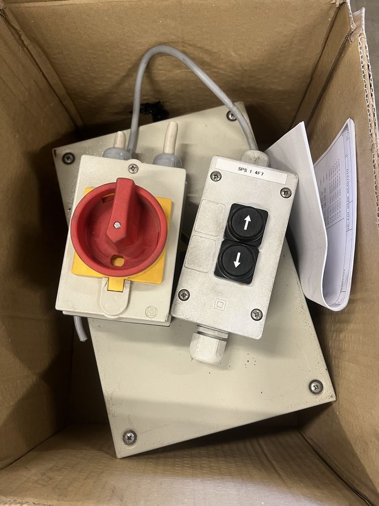 Brama kasetowa 2m Butzbach HT-40 z włókna szklanego +napęd elektryczny