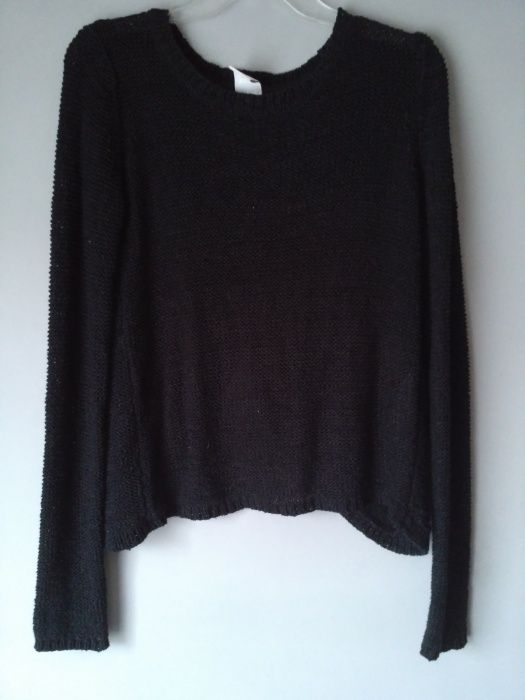 Czarny sweterek z dzianiny Vero Moda XS/ S