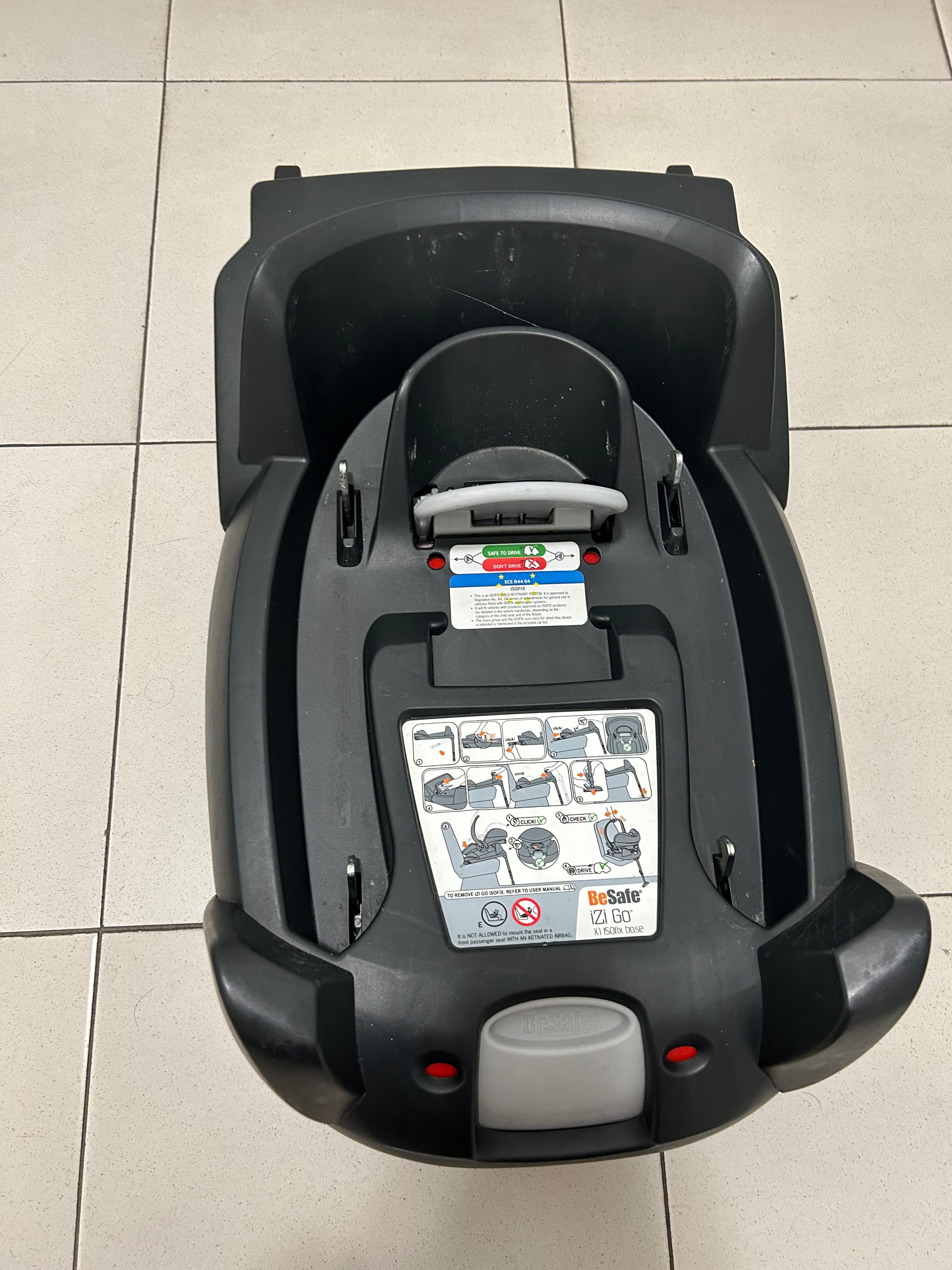 Isofix + grupo 0 besafe