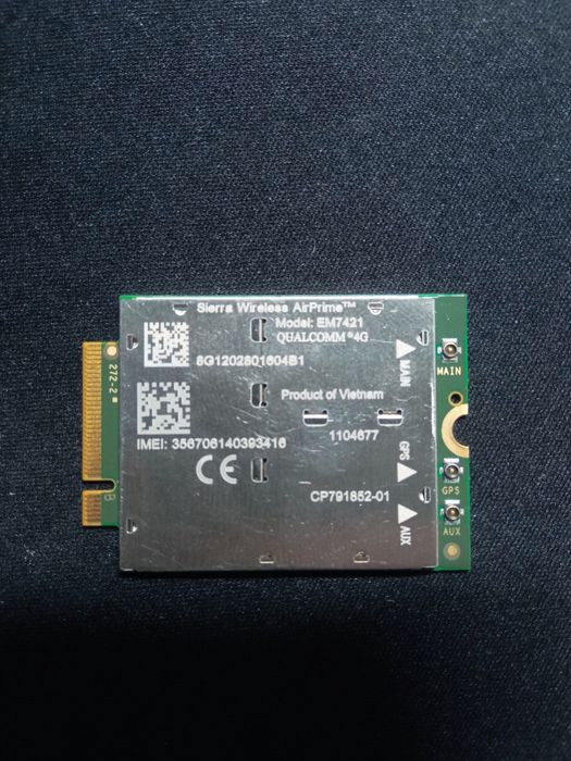 Модем 4G LTE Sierra Wireless AirPrime EM7421