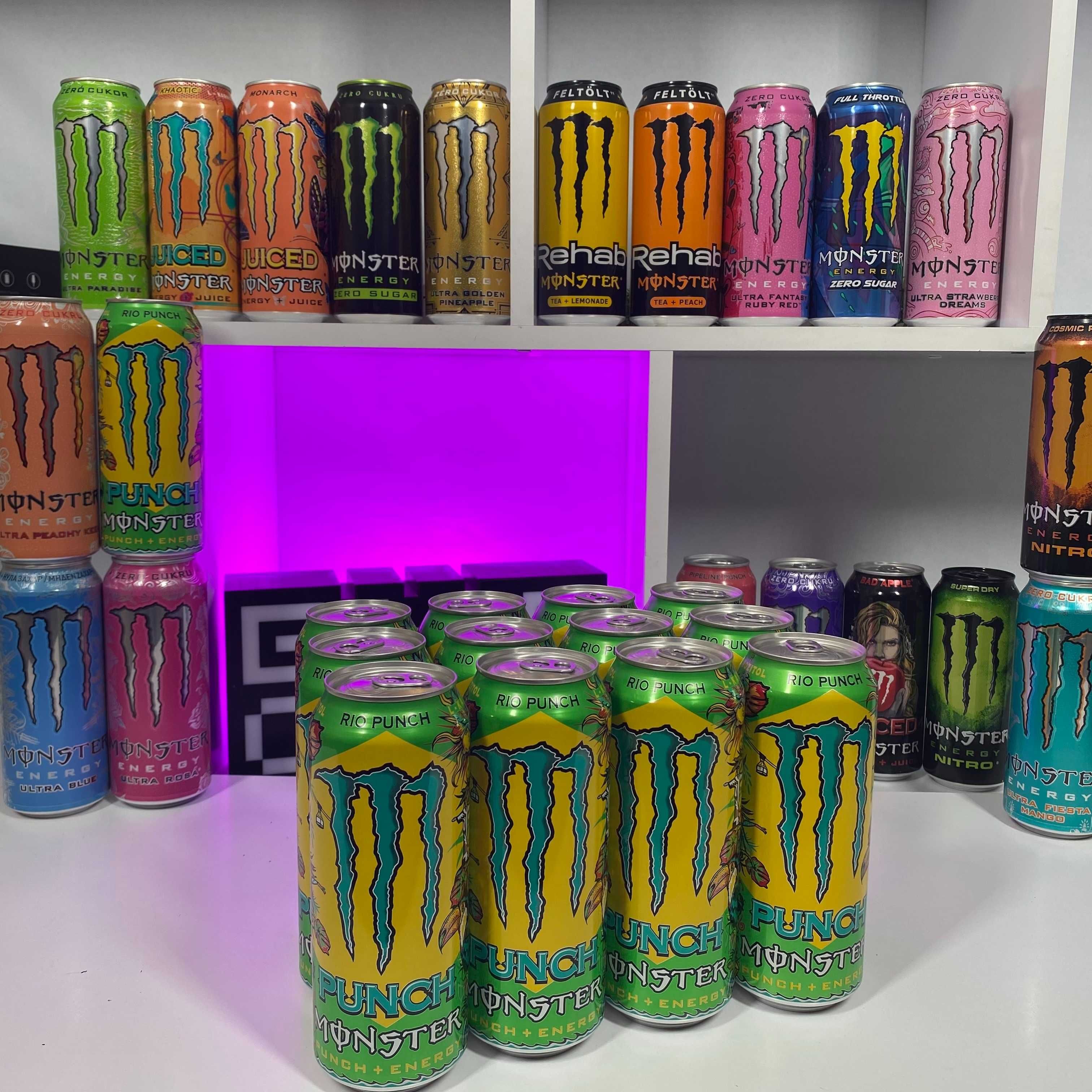 Напій енергетичний Monster Energy ексклюзив Гуртомх12 Енергетик Монстр