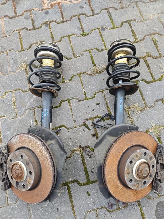 AMORTYZATOR ZWROTNICA MCPHERSON BMW E46 PRAWY LEWY 6759095 6759096