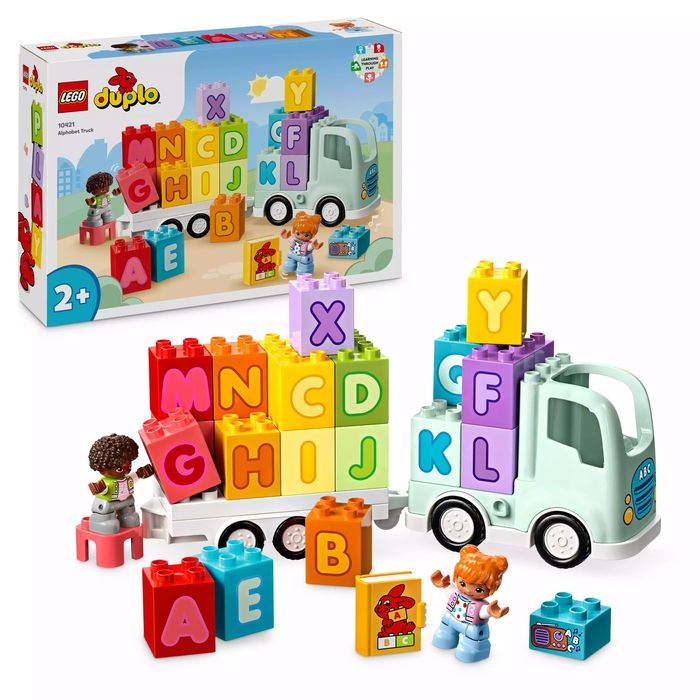 LEGO DUPLO Town Ciężarówka z alfabetem 10421. LEGO