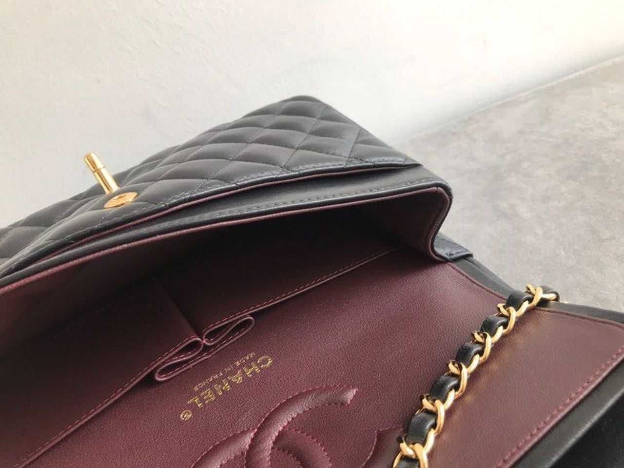 Torebka premium Flap od ręki 25cm, 20cm chanel