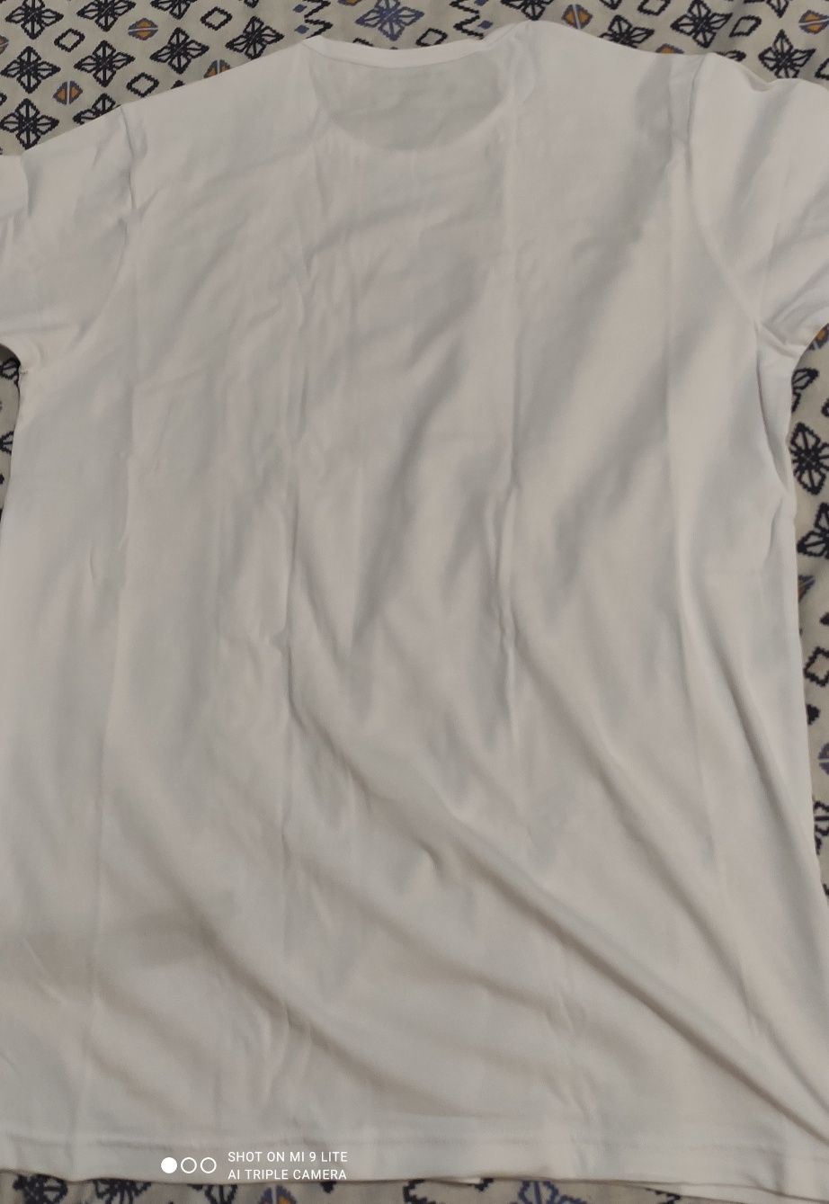 Komplet: koszulka polo Tommy Hilfiger/M/black+ t-shirt EA/L/white