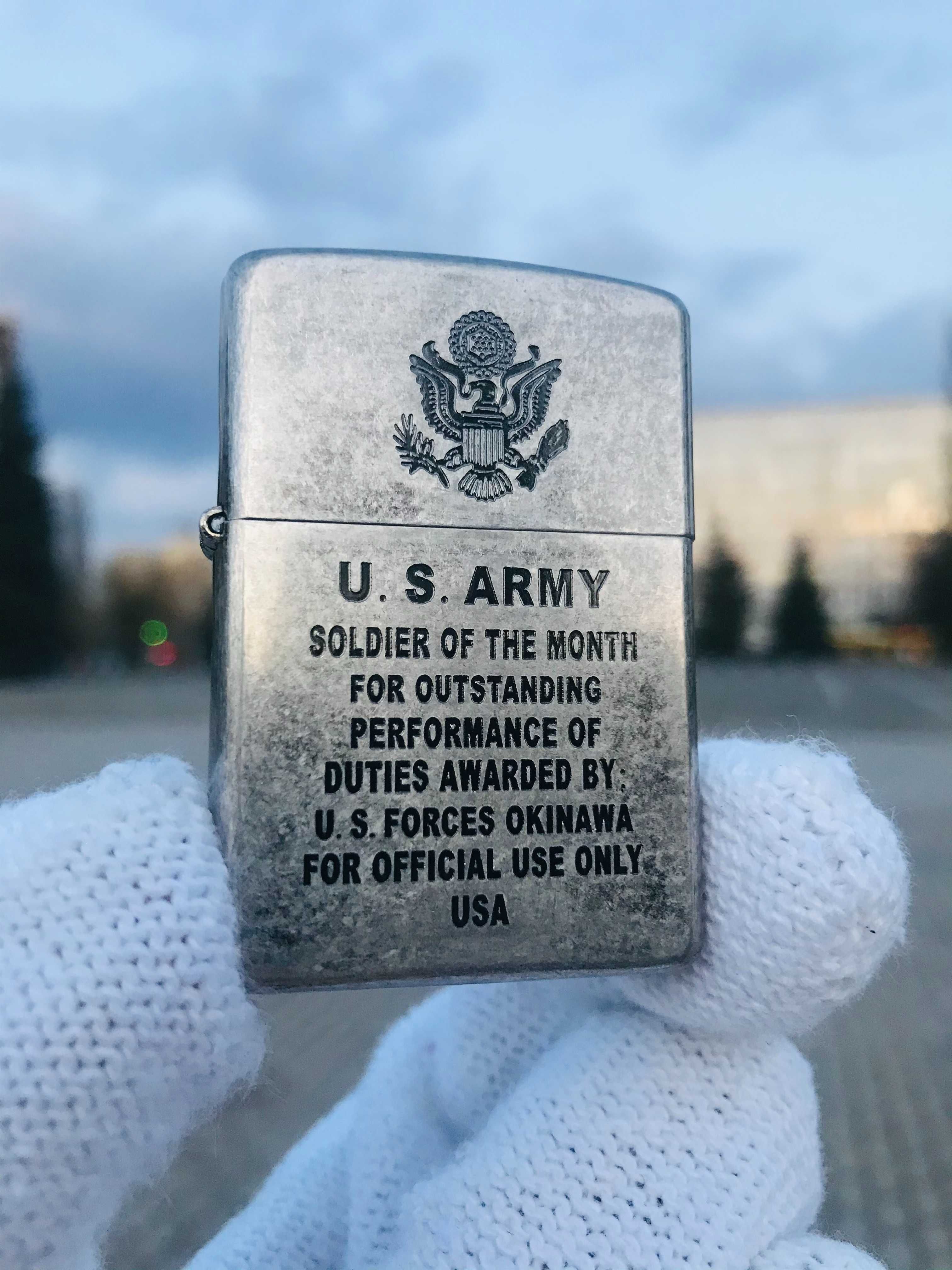 Запальничка Zippo U. S. Army бензинова нова в коробці